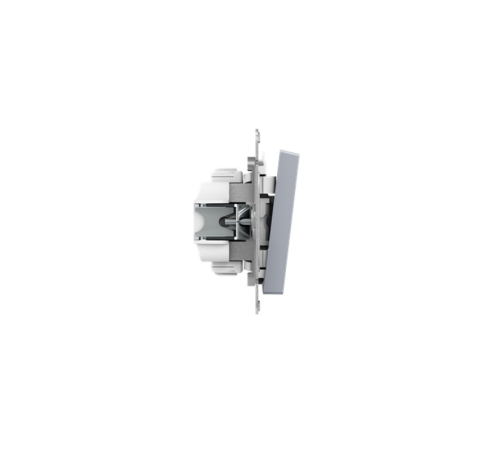 Механизм выключателя, трёхклавишный, алюминий Эпика EKF  UP1-SWA-31  EKF