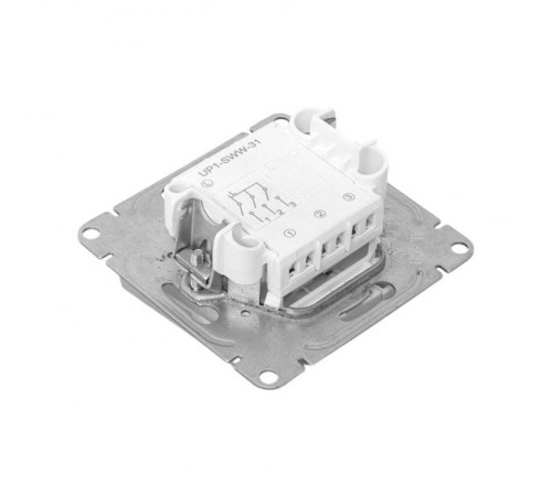 Механизм выключателя, трёхклавишный, алюминий Эпика EKF  UP1-SWA-31  EKF