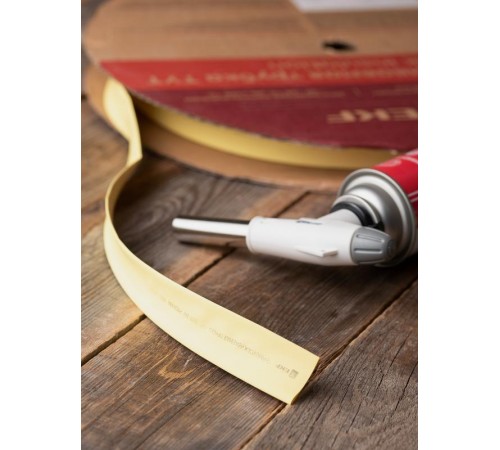 Термоусаживаемая трубка ТУТ нг 20/10 желтая EKF PROxima  tut-20-y  EKF