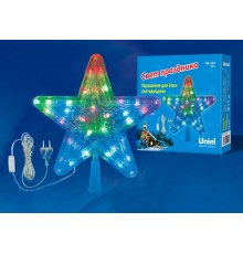 Украшение для елки светодиодное ULD-H2222-030/DTA MULTI STAR-1  UL-00005492  Uniel