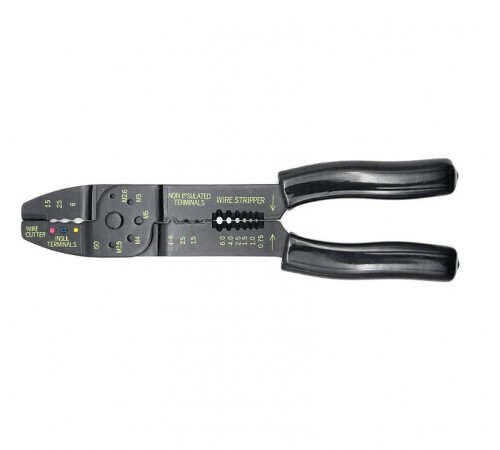 Пресс-клещи для изолированных и неизолированных кабельных наконечников 0,75-6 мм2 59232040  59232040  Felo