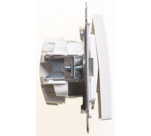 W59 Белый Выключатель 1-клавишный 2-полюсный, 10А  VS210-152-1-86  SE