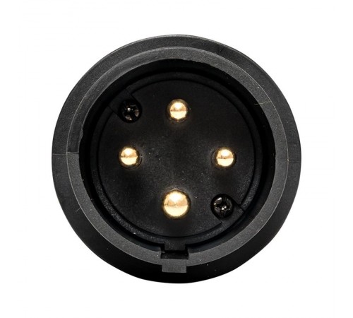 Вилка прямая каучуковая 380В, 3P+PE, 32A, IP44 EKF PROximaRPS-021-32-380-44EKF