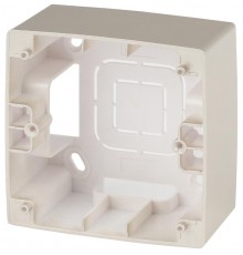 12-6101-04 ЭРА Коробка наклад. монтажа 1 пост, Эра12, шампань  Б0043163  ЭРА