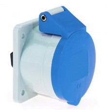 Розетка встраиваемая 16А 3Р(2P+E) IP44 56х56 I 131-Bals I Bals