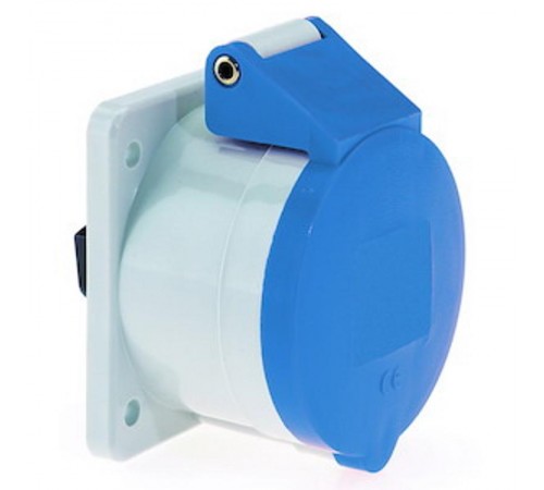 Розетка встраиваемая 16А 3Р(2P+E) IP44 56х56 I 131-Bals I Bals