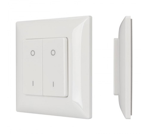 Панель SMART-P47-DIM-P-SUF (3V, 2 зоны, Knob, 2.4G) (Arlight, Пластик)  028301  Arlight