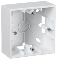 Simon 15 Белый Монтажная коробка для накладного монтажа, 1 пост  1590751-030  Simon