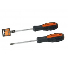 Отвертка шлицевая двухкомпонентная, CR-V тип SL6.0x100, серия "Алмаз"  SQ1006-1008  TDM