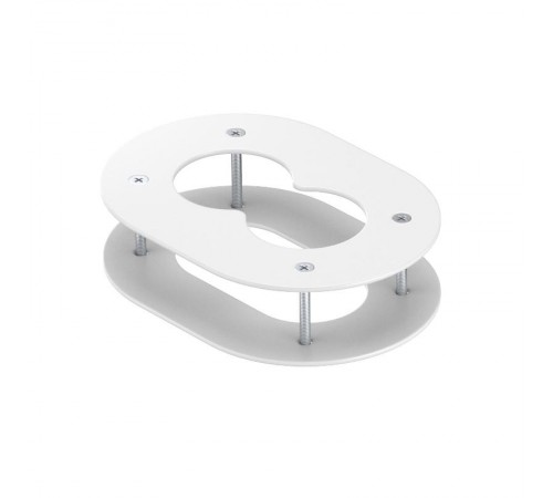 Рамка для подвесного потолка электромонтажной колонны 140x100x40 мм (сталь,белый) (DAB-2F)  6290382  OBO Bettermann