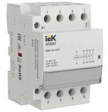 ARMAT Контактор модульный KMR 63А 230В AC 4НО  AR-KMR10-063-40-230  IEK