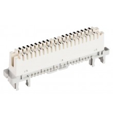 Krone 6089 1 121-06 Плинт размыкаемый LSA PROFIL, на 10 пар, маркировка 0-9, без цветового обозначения 