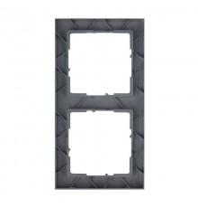 SUNO Рамка декоративная универсальная 2-постовая Цвет "Плюмаж"  721542  Legrand