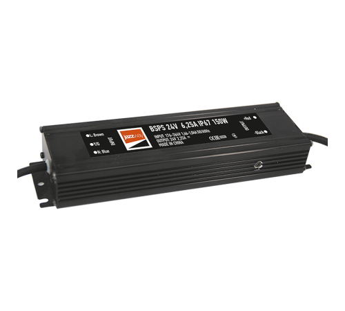 Драйвер для светодиодной ленты LED BSPS 24V 6,25A=150W IP67 3г.гар.  .5024212  Jazzway