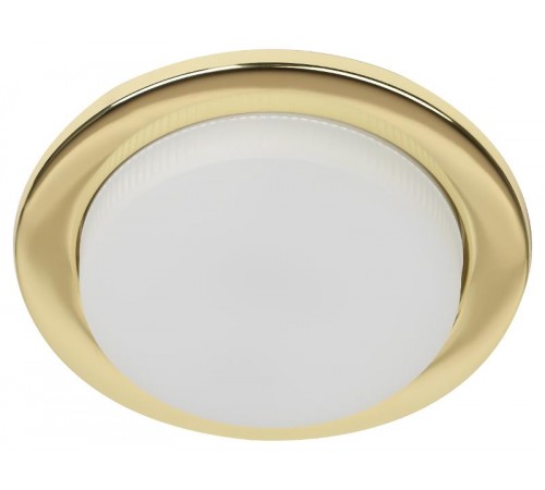 Светильник встраиваемый точечный под лампу GX53 KL70 GD /1 тонкий, 220V, 13W, золото  Б0048954  ЭРА