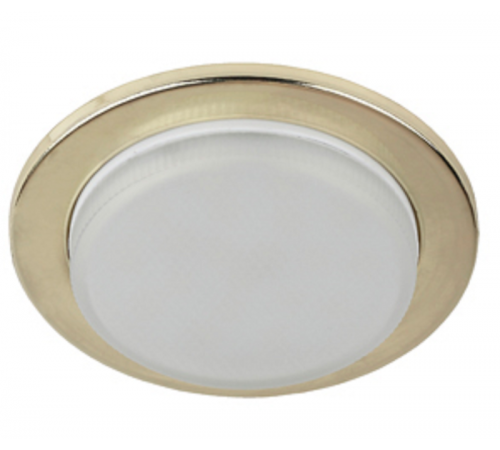 Светильник встраиваемый точечный под лампу GX53 KL70 GD /1 тонкий, 220V, 13W, золото  Б0048954  ЭРА
