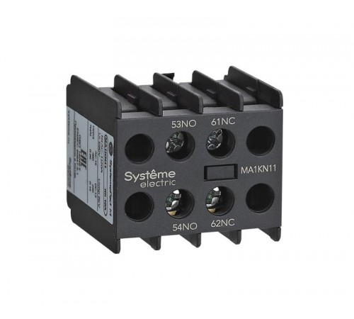 БЛОК ДОПОЛНИТЕЛЬНЫХ КОНТАКТОВ MA1KN 2НО  MA1KN20  Systeme Electric