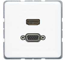 Мультимедиа-розетка MACD1173WW Jung