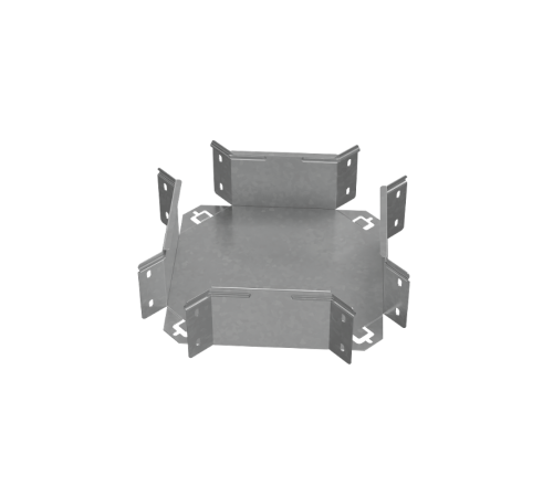 Х-разветвитель 100х100 мм "ПЛЮС"  XDplus100-100   КМ-профиль