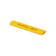 Термоусаживаемая самозатухающая трубка для термотрансферной печати 4,8/1,6мм желтый 3:1  2FLNF301P48Y  DKC