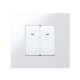 Simon 27 Выключатель 1-кл кнопочный, 10А 250В, узкий модуль, S27, белый  27669-64  Simon