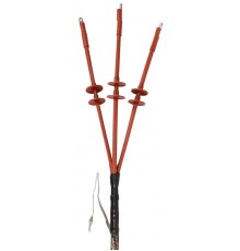 Муфта КНтп-10 3х150/240 б/н пайка бумажная изоляция  UZM-BIK10-NVN3-150240XP  IEK