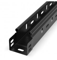 Лоток перфорированный Стандарт 50х50х3000 (0,7 мм) RAL 9005 (36 м/уп)  PR16.9972  Промрукав