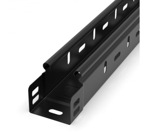 Лоток перфорированный Стандарт 50х50х3000 (0,7 мм) RAL 9005 (36 м/уп)  PR16.9972  Промрукав