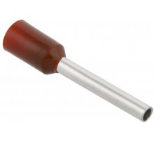 Наконечник НШВИ 1,0-12 темно-красный (20шт/упак)  UGN10-4-001-03-12  IEK