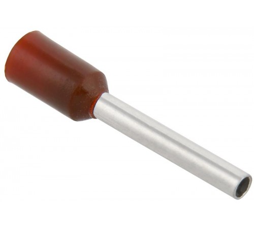 Наконечник НШВИ 1,0-12 темно-красный (100шт/упак)  UGN10-001-03-12  IEK