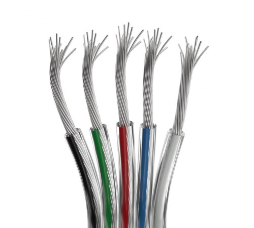 Шлейф питания ARL-20AWG-CLEAR-5Wire-CU (Arlight, -)  034966  Arlight