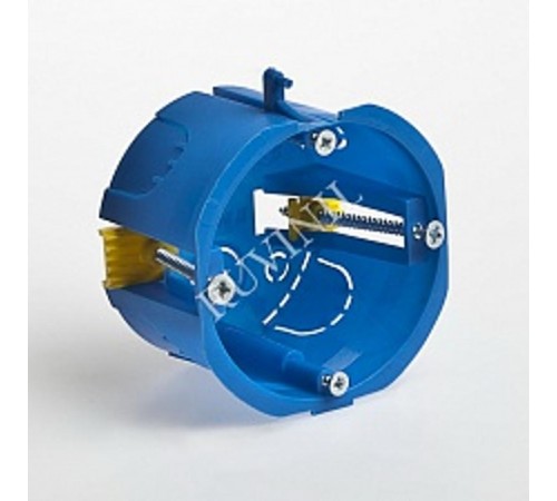 Коробка установочная 65х45 пластиковые лапки (для полых стен)  10176  Рувинил