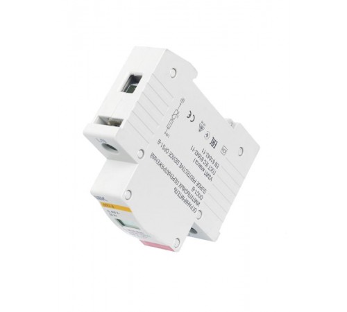 Ограничитель импульсного перенапряжения ОПС1-B 1Р In=30kA Un=400B Im=60kA  MOP20-1-B  IEK