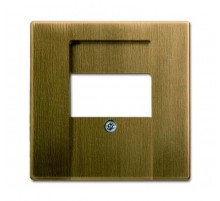 Плата центральная (накладка) для механизмов UAE/TAE, для 0247 и 0248, серия Династия, Латунь античная  1710-0-4084   2CKA001710A4084  ABB