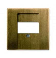 Плата центральная (накладка) для механизмов UAE/TAE, для 0247 и 0248, серия Династия, Латунь античная  1710-0-4084   2CKA001710A4084  ABB