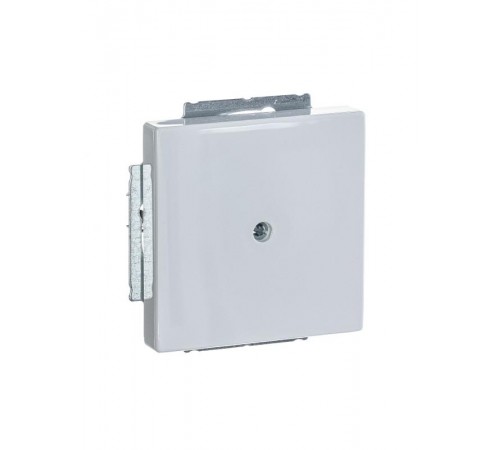 Заглушка с суппортом, серия solo/future, цвет davos/альпийский белый  1710-0-3991   2CKA001710A3991  ABB