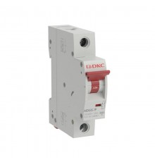 Автоматический выключатель модульный YON max типа MD63S, 4,5кА, 1 полюса, хар-ка D, 10А  MD63S-1PD10  DKC