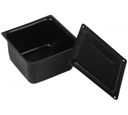 Коробка протяжная  Y-995-150-150-100-31 металлическая У-995 без уплотнителя 150х150х100мм черная IP31   Б0062775  ЭРА