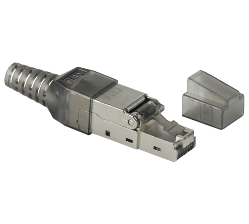 Разъём RJ-45 FTP для кабеля кат.6A полевая заделка  CS3-1C6AF-Q  ITK