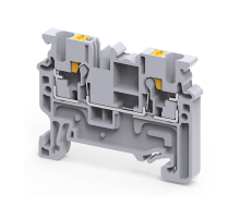 Клемма проходная push-in OptiClip CP-2,5-I-24A-(0,2-2,5)-серый  331838  КЭАЗ