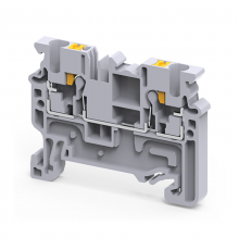 Клемма проходная push-in OptiClip CP-2,5-I-24A-(0,2-2,5)-серый  331838  КЭАЗ