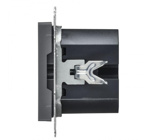 BRITE Роз. USB C 65Вт высокоскор. зар. РЮ12-1-БрГ граф.  BR-U13-065-K53  IEK