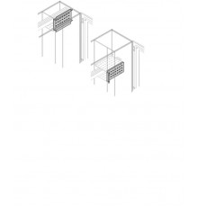 Перегородки фронт.сист.шин H200мм W200мм1STQ008579A0000  ABB