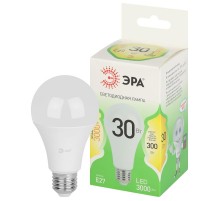 Лампа светодиодная  GREEN LINE LED A65-30W-830-E27 GL E27 30 Вт груша теплый свет  Б0067143  ЭРА