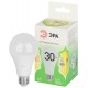 Лампа светодиодная  GREEN LINE LED A65-30W-830-E27 GL E27 30 Вт груша теплый свет  Б0067143  ЭРА