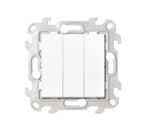 Simon 24 Белый Выключатель 3-кл.  2450391-030  Simon