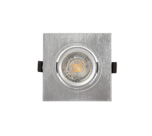 Светильник светодиодный встраиваемый DK3021-CM , IP20, 10Вт, GU5.3, LED, серый, пластик  DK3021-CM  DENKIRS