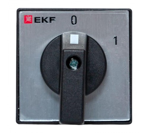 Переключатель кулачковый ПК-1-13 10А 3P "0-1" IP65  pk-1-13-10-65  EKF