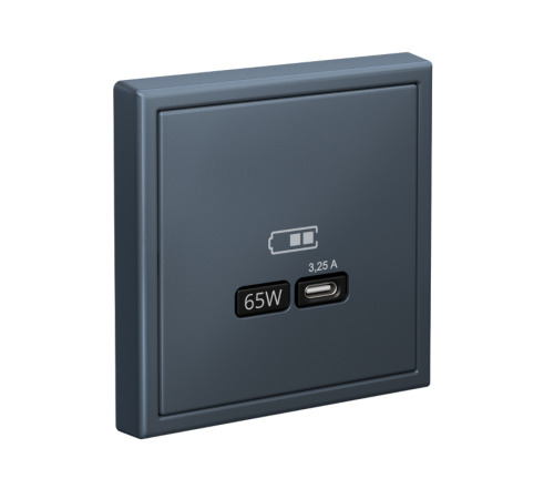 ArtGallery Грифель Розетка USB тип-С 65Вт высокоскор.заряд. QC, PD, механизм  GAL000727  SE