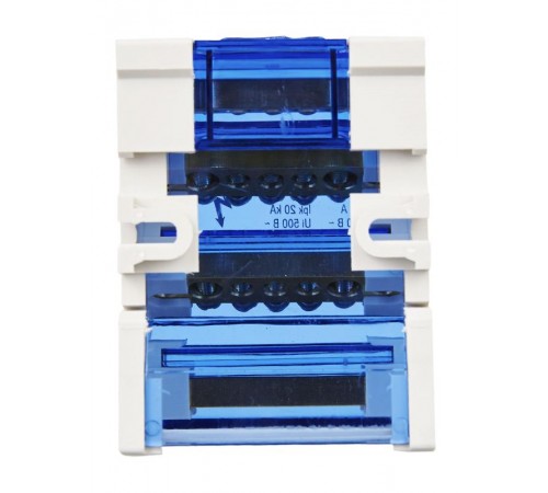 Шины на DIN-рейку в корпусе (кросс-модуль) 3L+PEN 4х7   YND10-4-07-100  IEK